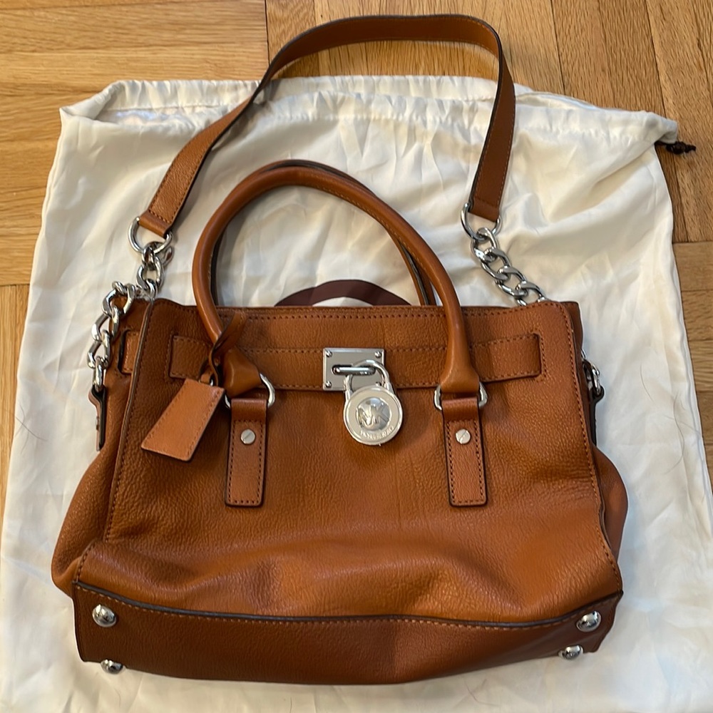 Michael Kors Hamilton leather east west bag